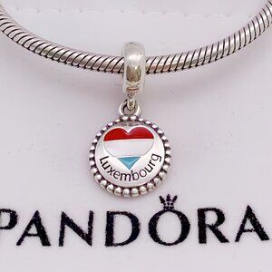 Pandora Luxembourg Flag Exclusive Charm Pendant
